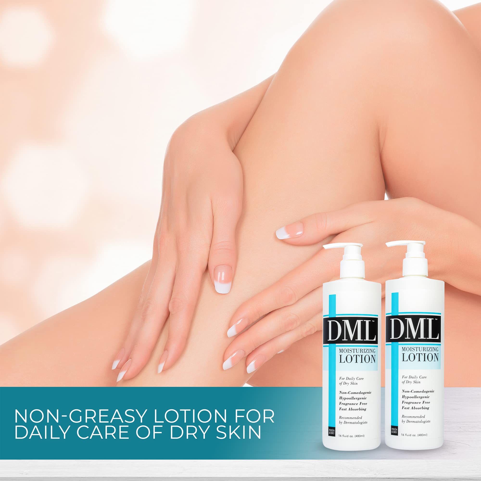 Dml Moisturizing Lotion 16 Oz (2 Pack)
